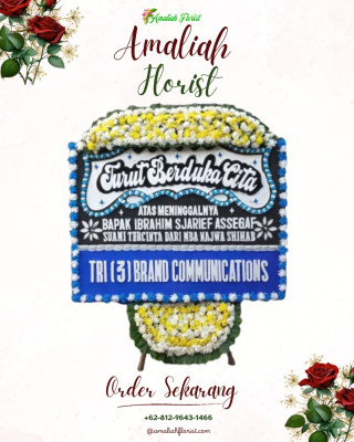 Papan Bunga Duka di Godong