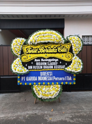 Papan Bunga Duka di Godong