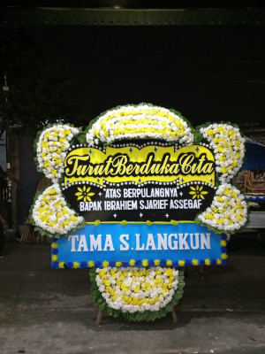 Papan Bunga Duka di Godong